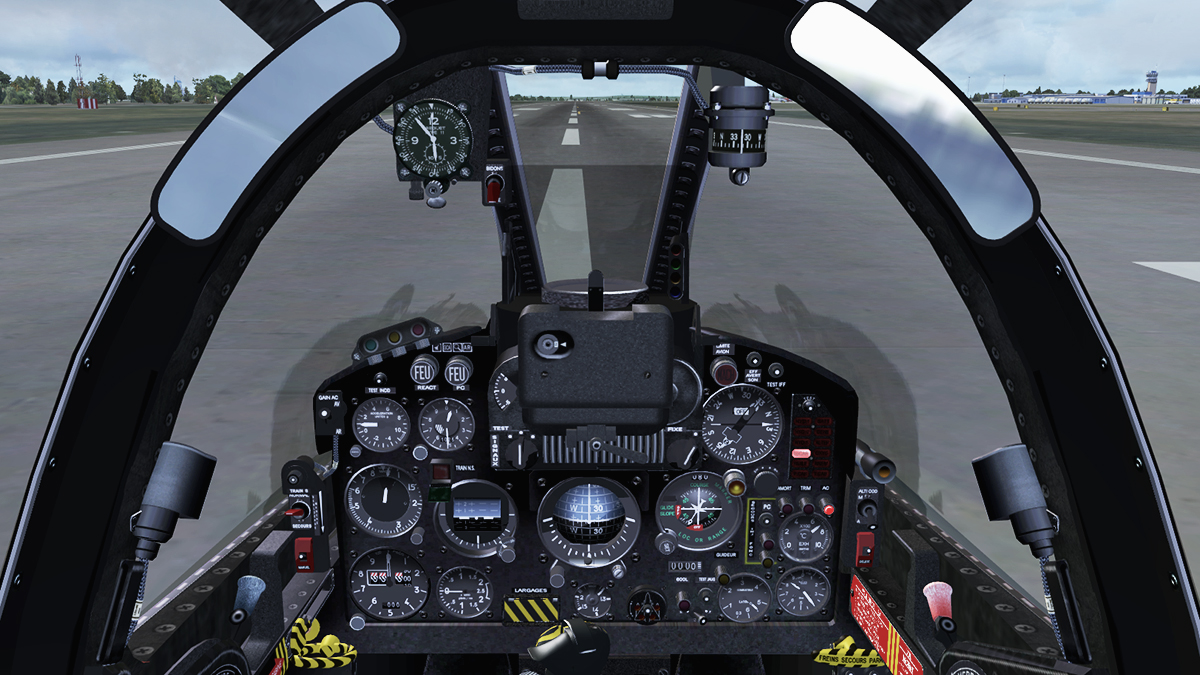 Kockpit Mirage III