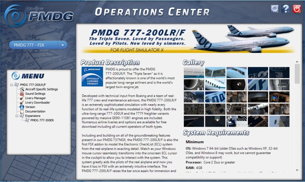 PMDG Operations Center